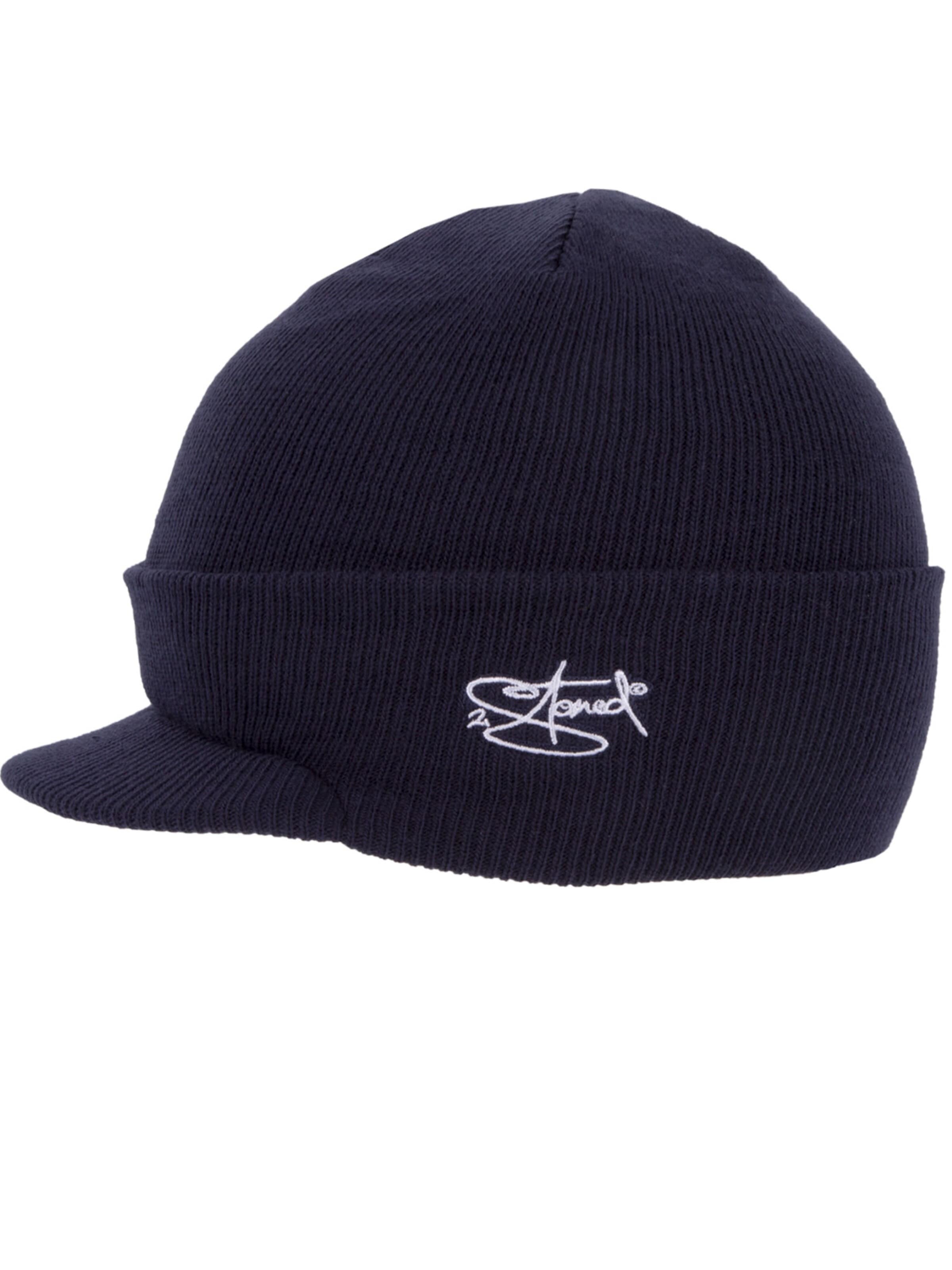 2Stoned Mütze 'Visor Deluxe'‌‌‌‌‌‌‌‌‌ in Blau: Vorderseite