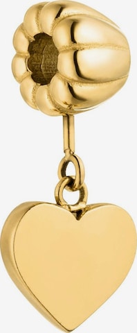 PURELEI - Colgante 'Engraveable Heart' en oro: frente