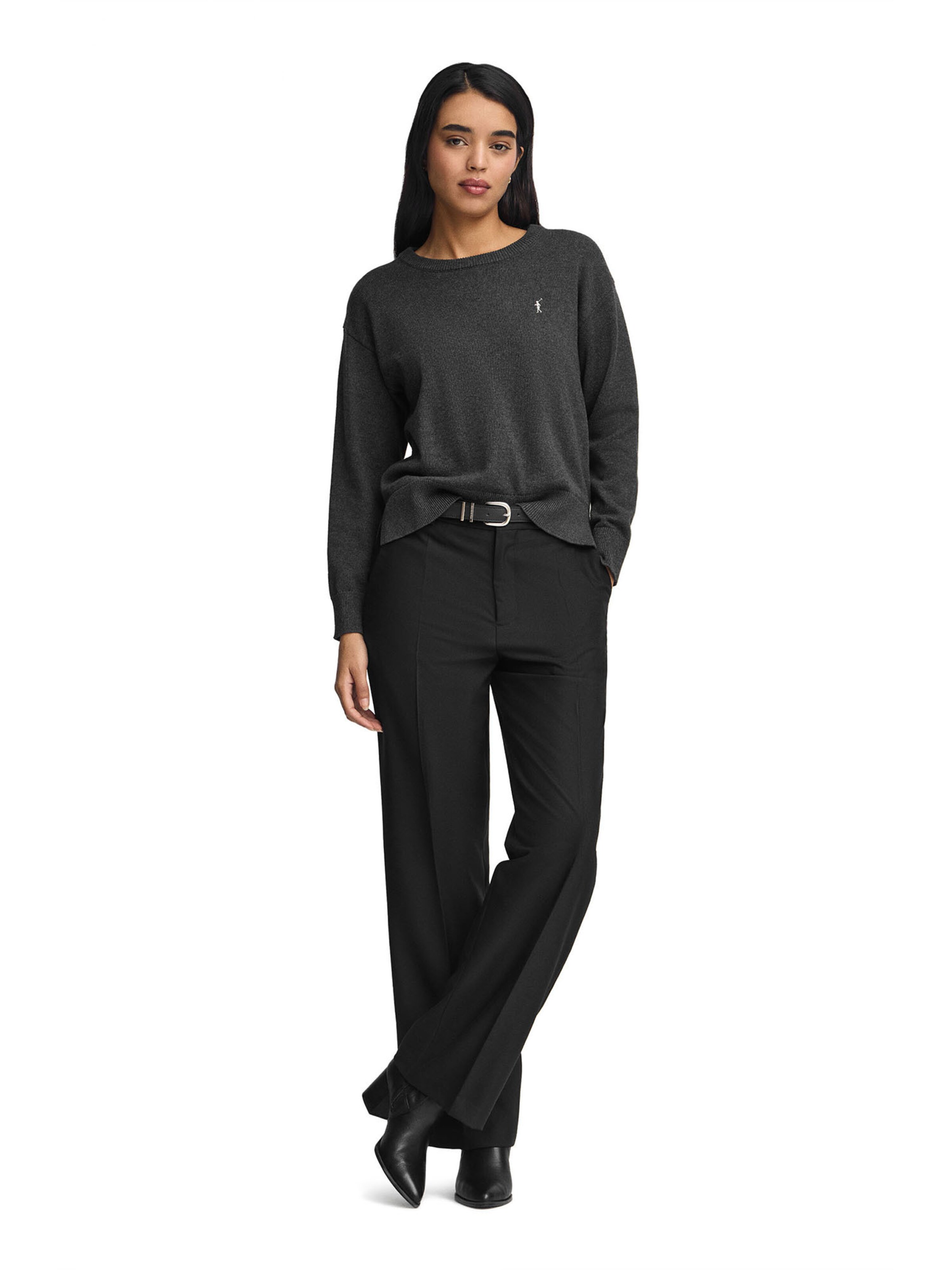 Polo Club Sweater in Grey