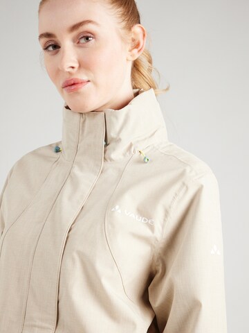 VAUDE Sportjacke 'Rosemoor II' in Beige