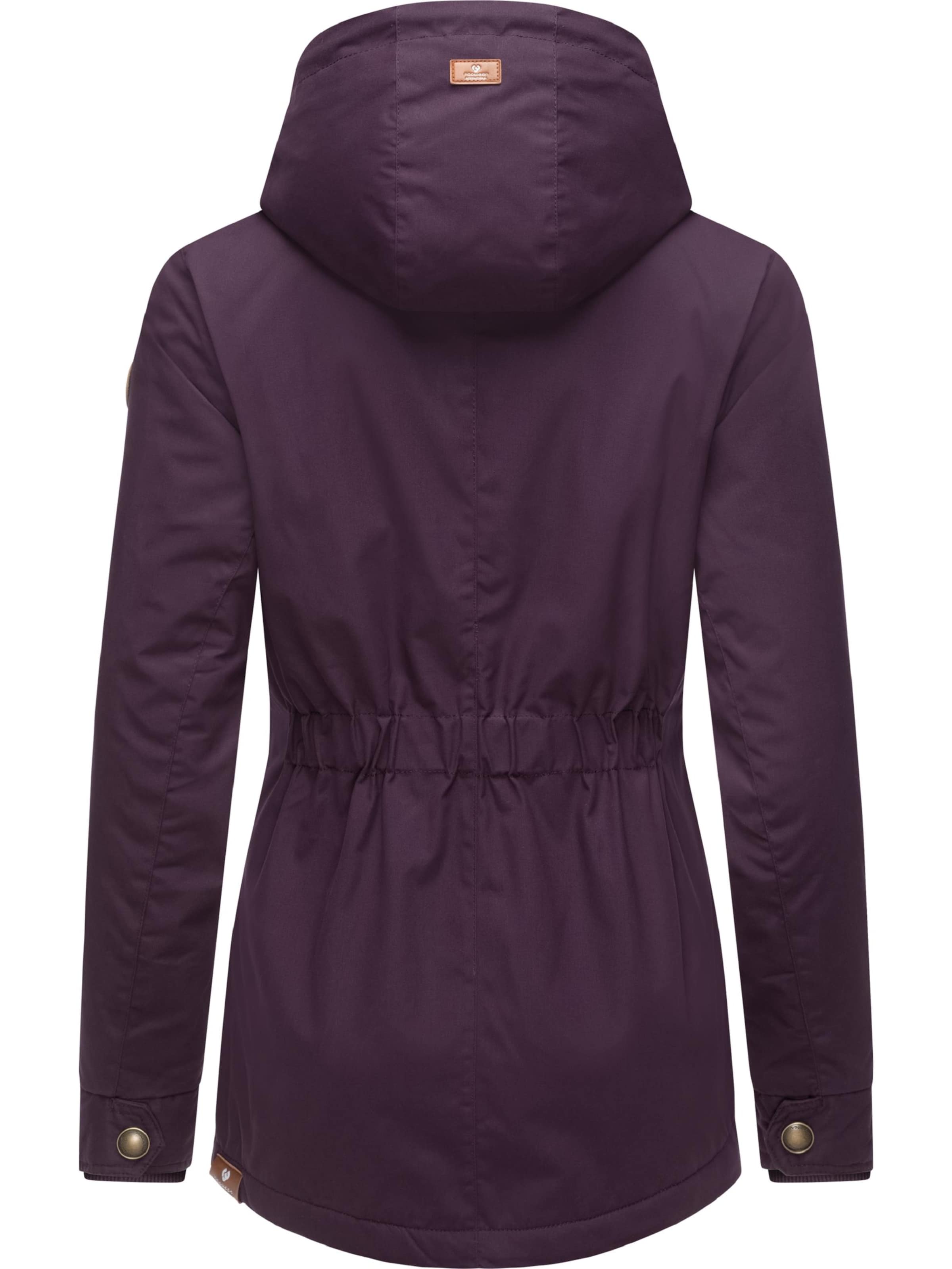 Veste d’hiver 'Monade' Ragwear en violet
