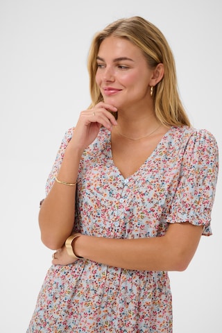 Cream - Vestidos camiseiros 'CRTiah' em azul