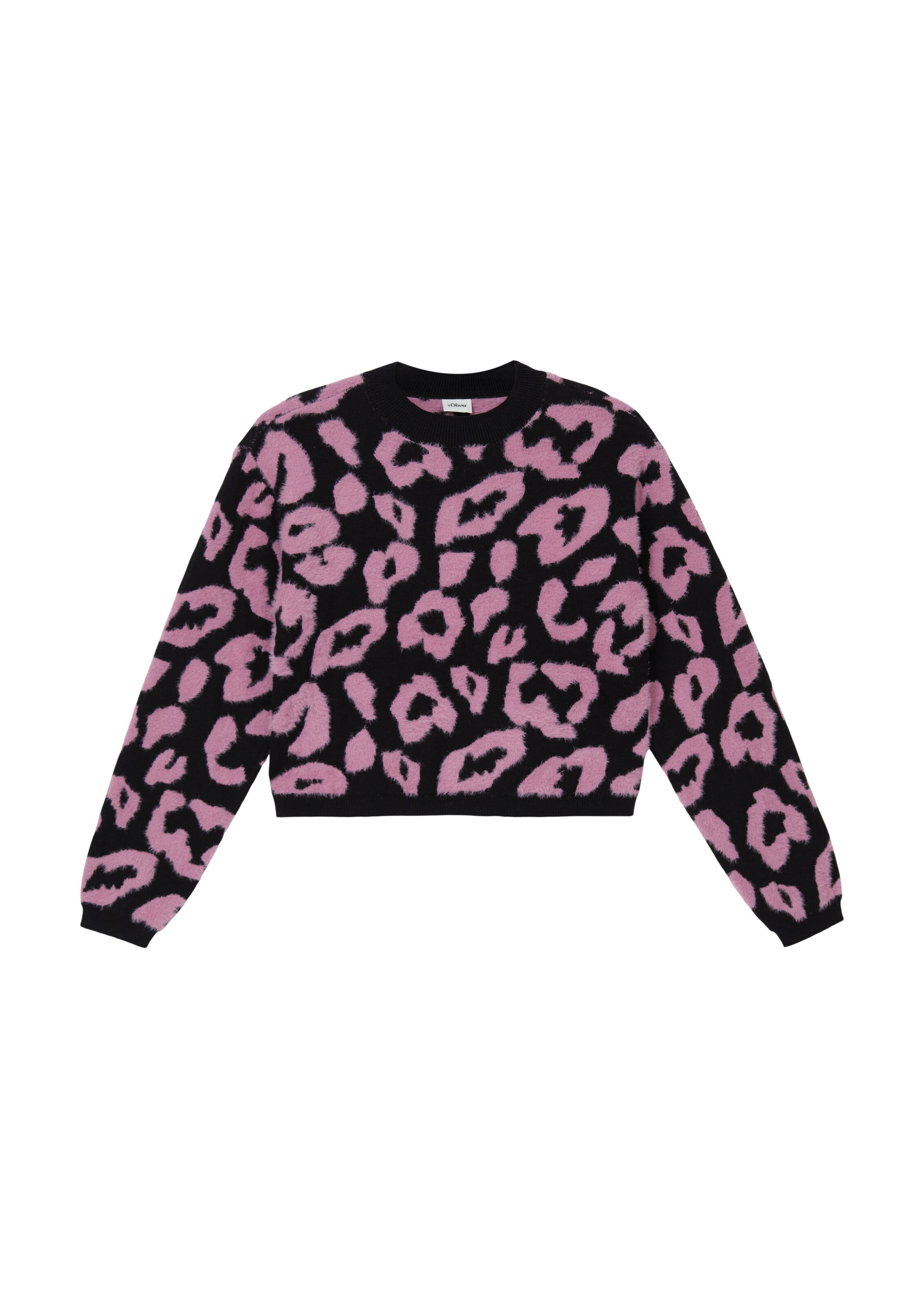 s.Oliver Sweater in 134 in Pink / Black, Item view