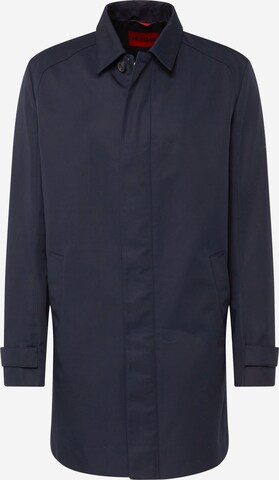 HUGO Between-Seasons Coat 'Marec' in Blue: front