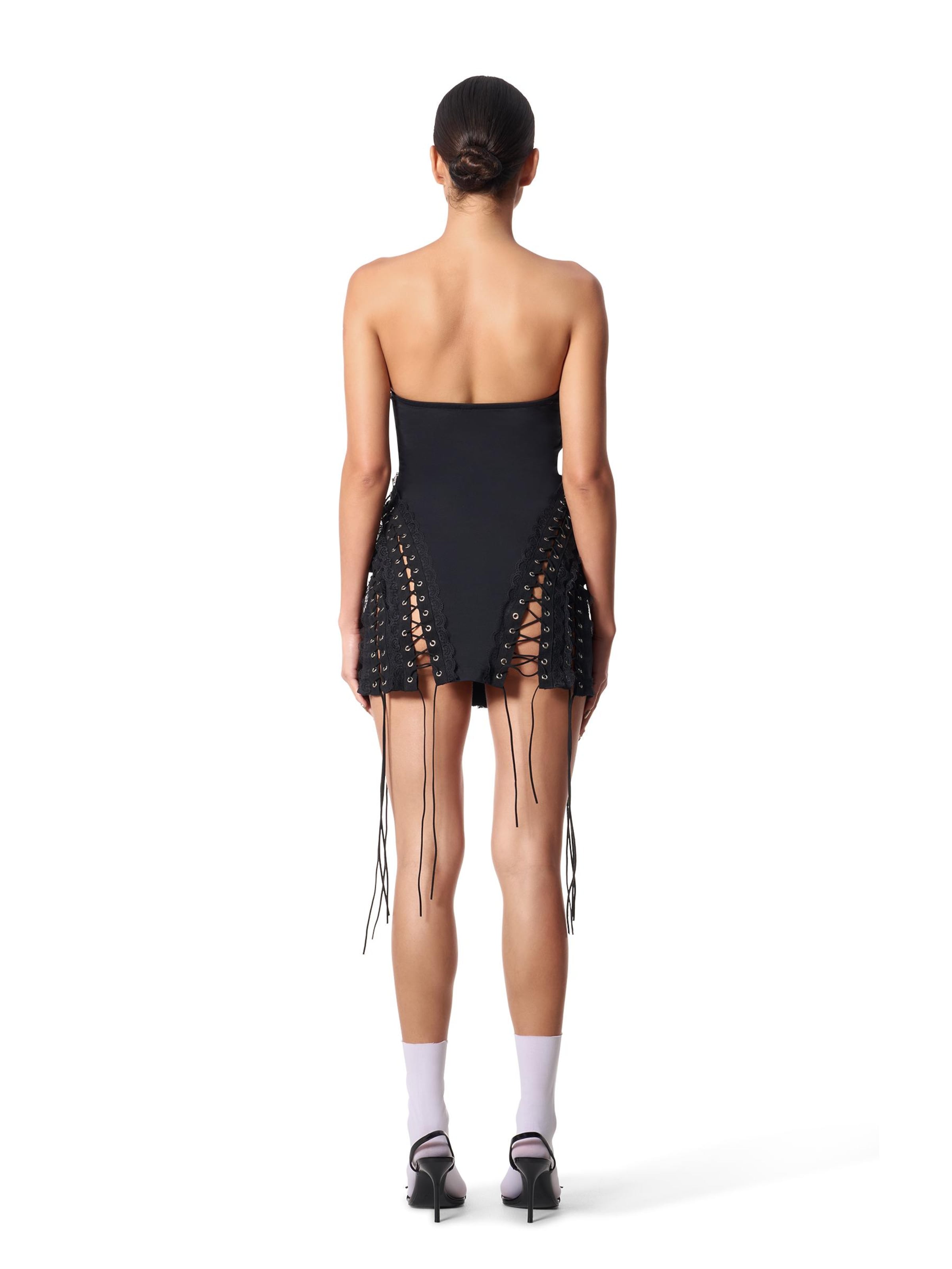 GOD SAVE QUEENS Abendkleid 'Sorry I'm Late Dress'‌ in Schwarz