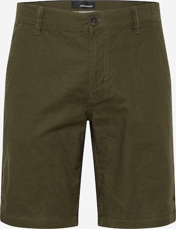 Pantalon chino BLEND en vert : devant