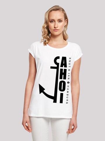 F4NT4STIC Shirt in Wit: voorkant