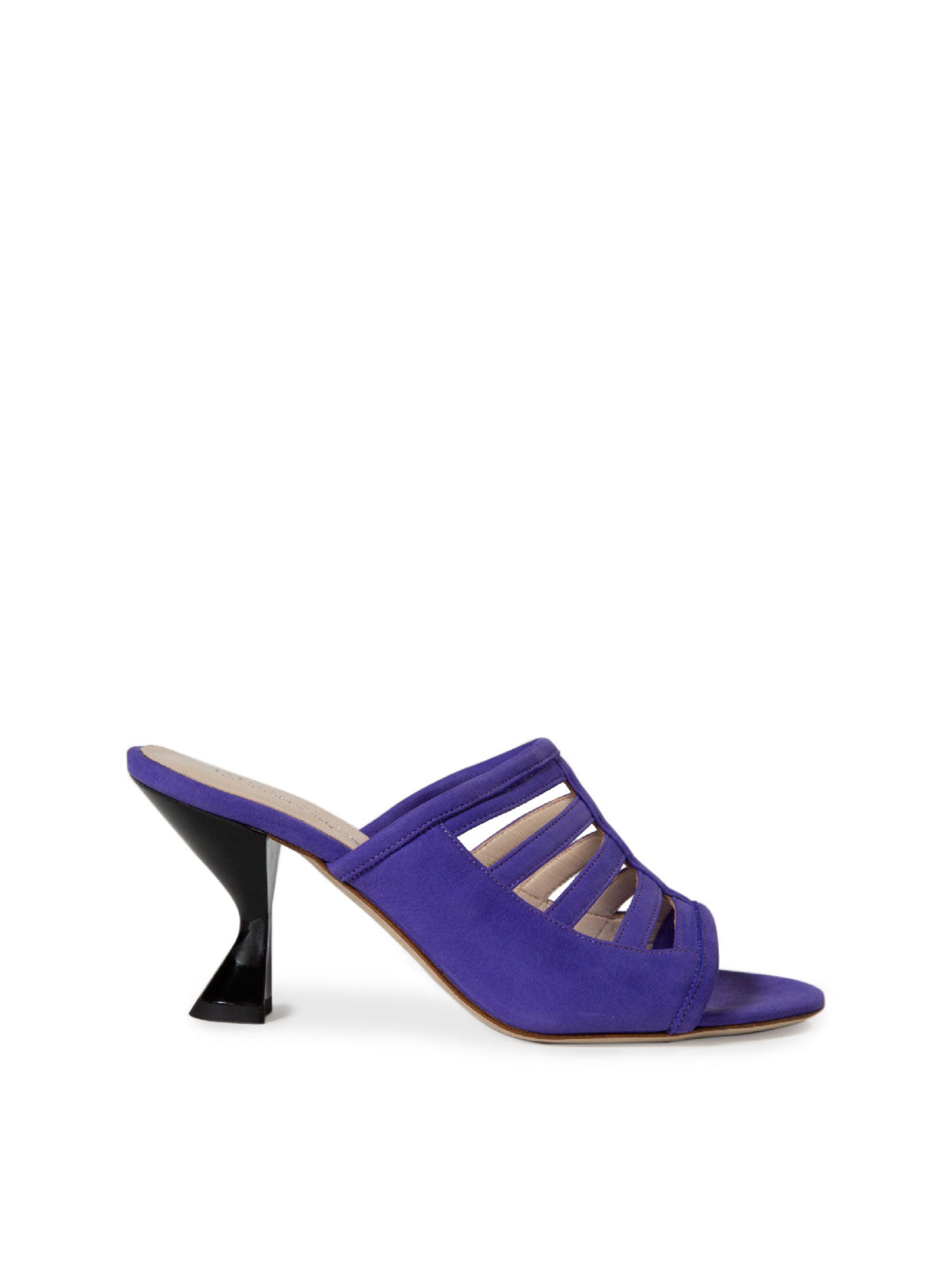 Jerelyn Creado Pantolette 'Cosmos' in Lila: Vorderseite