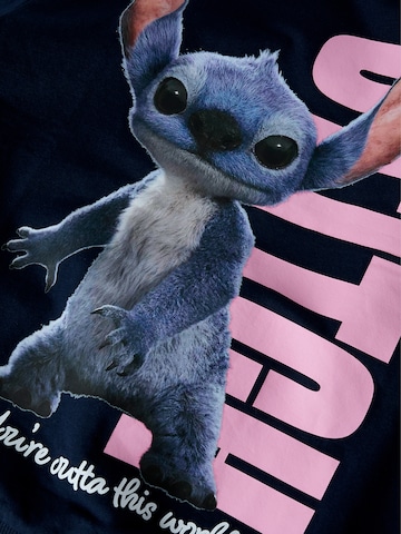 NAME IT Mikina 'NKFNIBUL STITCH' – modrá