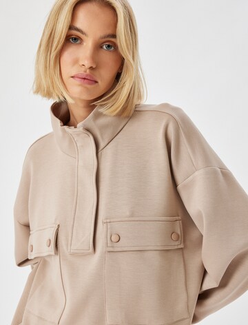 Koton Pajama shirt in Beige