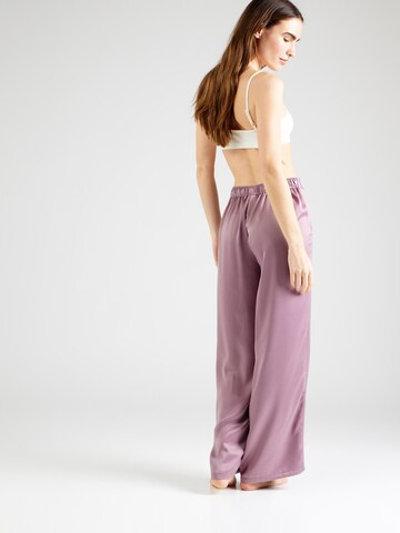 ETAM Pajama Pants 'ELY' in Purple