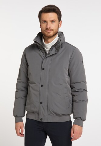 DreiMaster Klassik Winter jacket in Grey: front