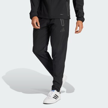 ADIDAS PERFORMANCE Regularen Športne hlače 'Tiro 25' | črna barva: sprednja stran