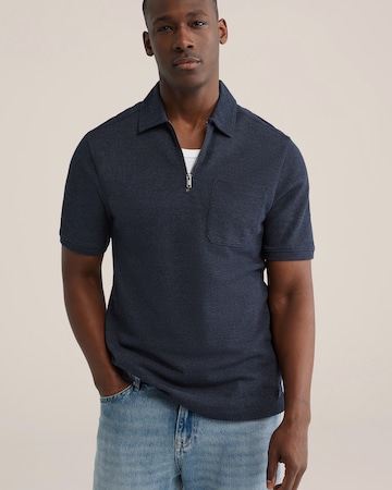 WE Fashion T-shirt i blå: framsida