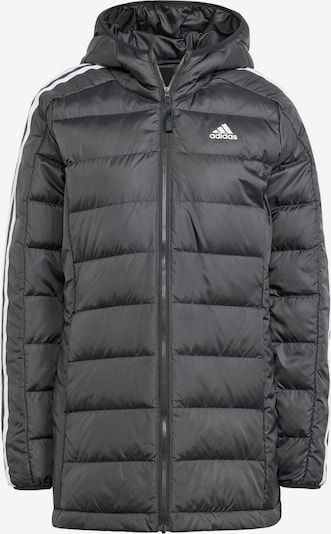 ADIDAS SPORTSWEAR Chaqueta deportiva 'Essentials' en negro / blanco, Vista del producto