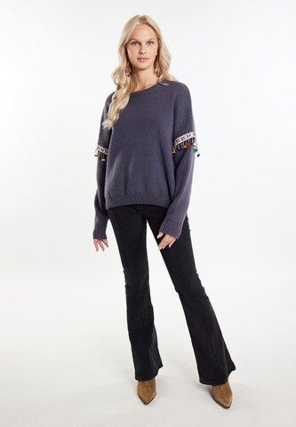 IZIA Sweater 'Hoona' in Grey