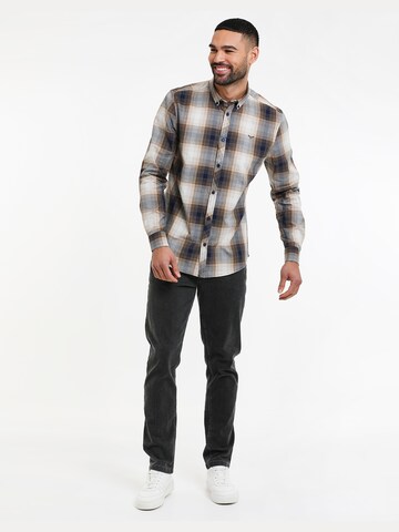 Threadbare Slim fit Button Up Shirt 'Luca' in Mixed colours