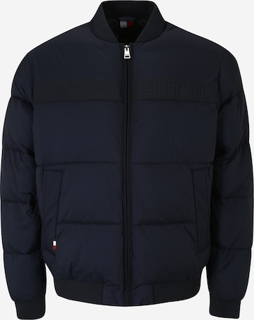 Tommy Hilfiger Big & Tall Between-Season Jacket in Blue: front