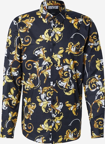 Chemise Versace Jeans Couture en noir : devant