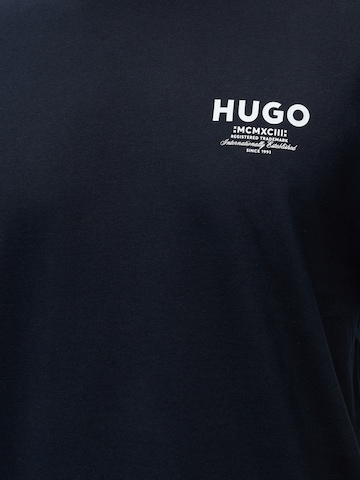 HUGO Shirt 'Nesptee' in Blauw