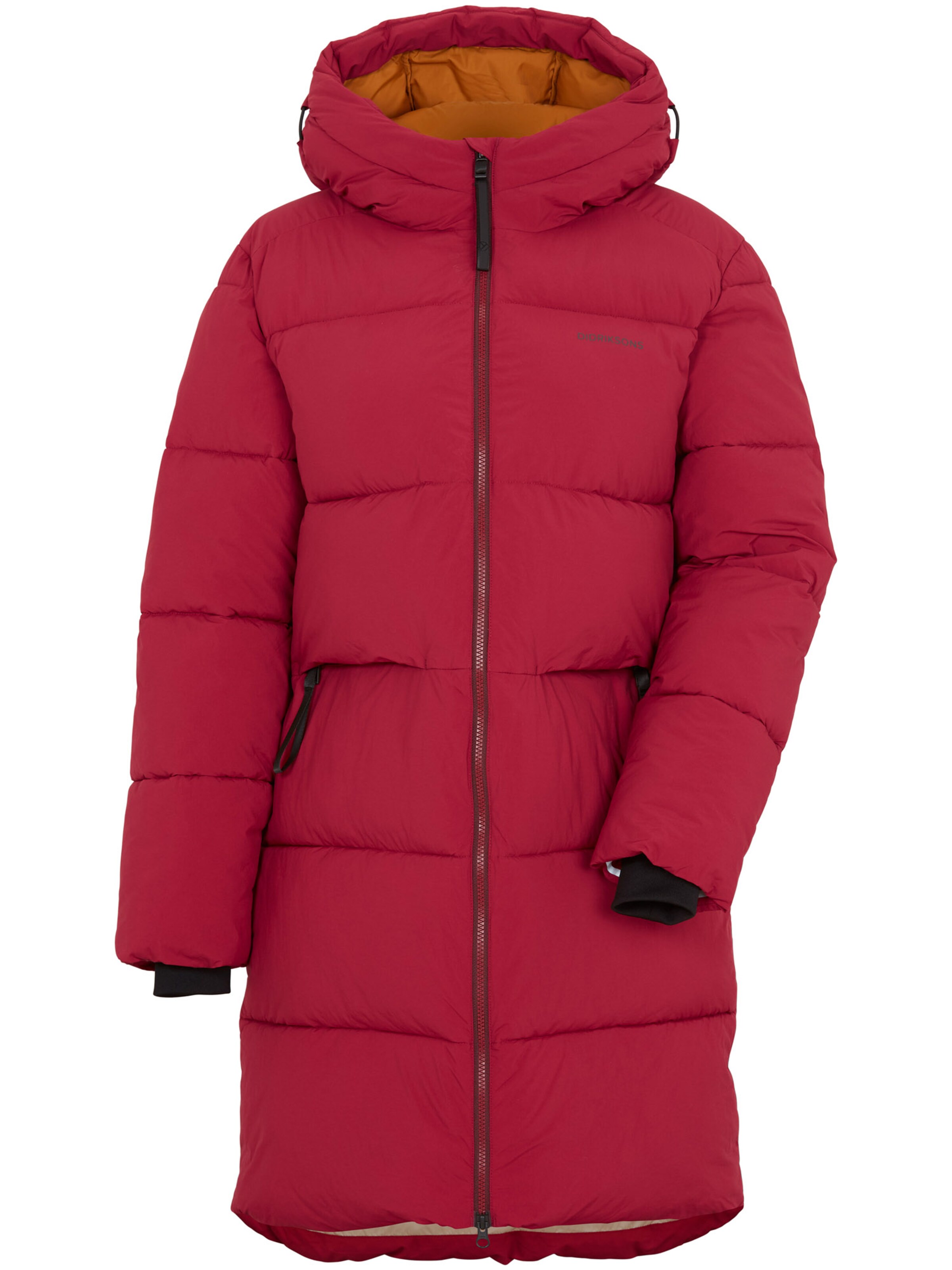 Giacca per outdoor 'Nomi' di Didriksons in rosso: frontale