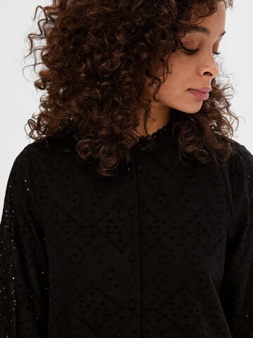 Abito camicia 'Tatiana' di SELECTED FEMME in nero