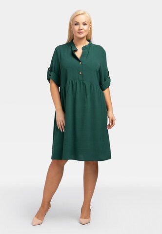 Karko Shirt Dress 'DALIA' in Green: front