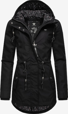 Ragwear Winterjacke 'Monadis' in Schwarz: predná strana