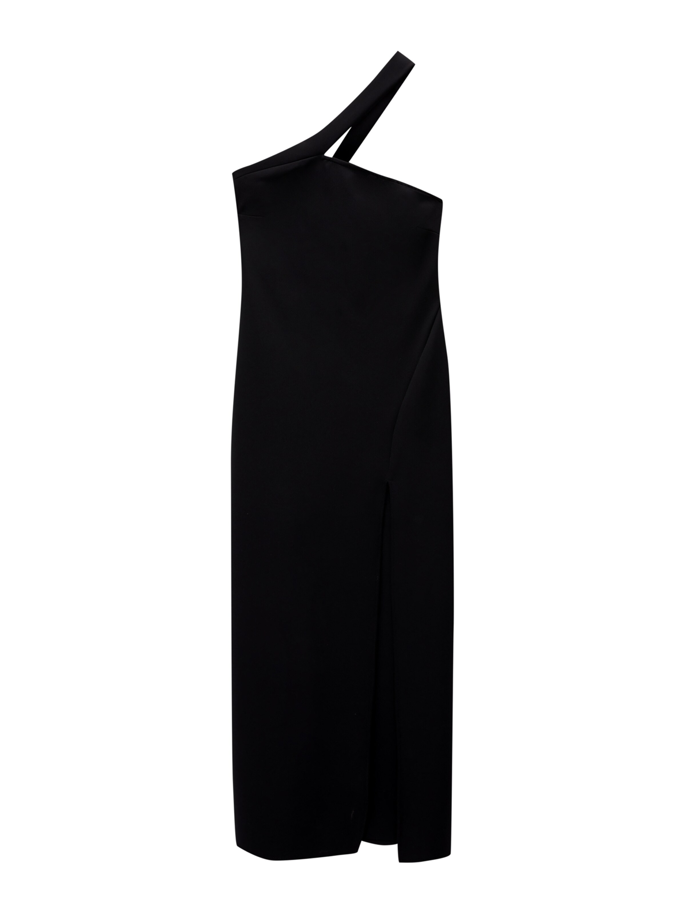 Pull&Bear Kleid in Schwarz: Vorderseite