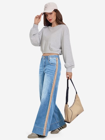 Imily Bela Wide leg Τζιν σε μπλε