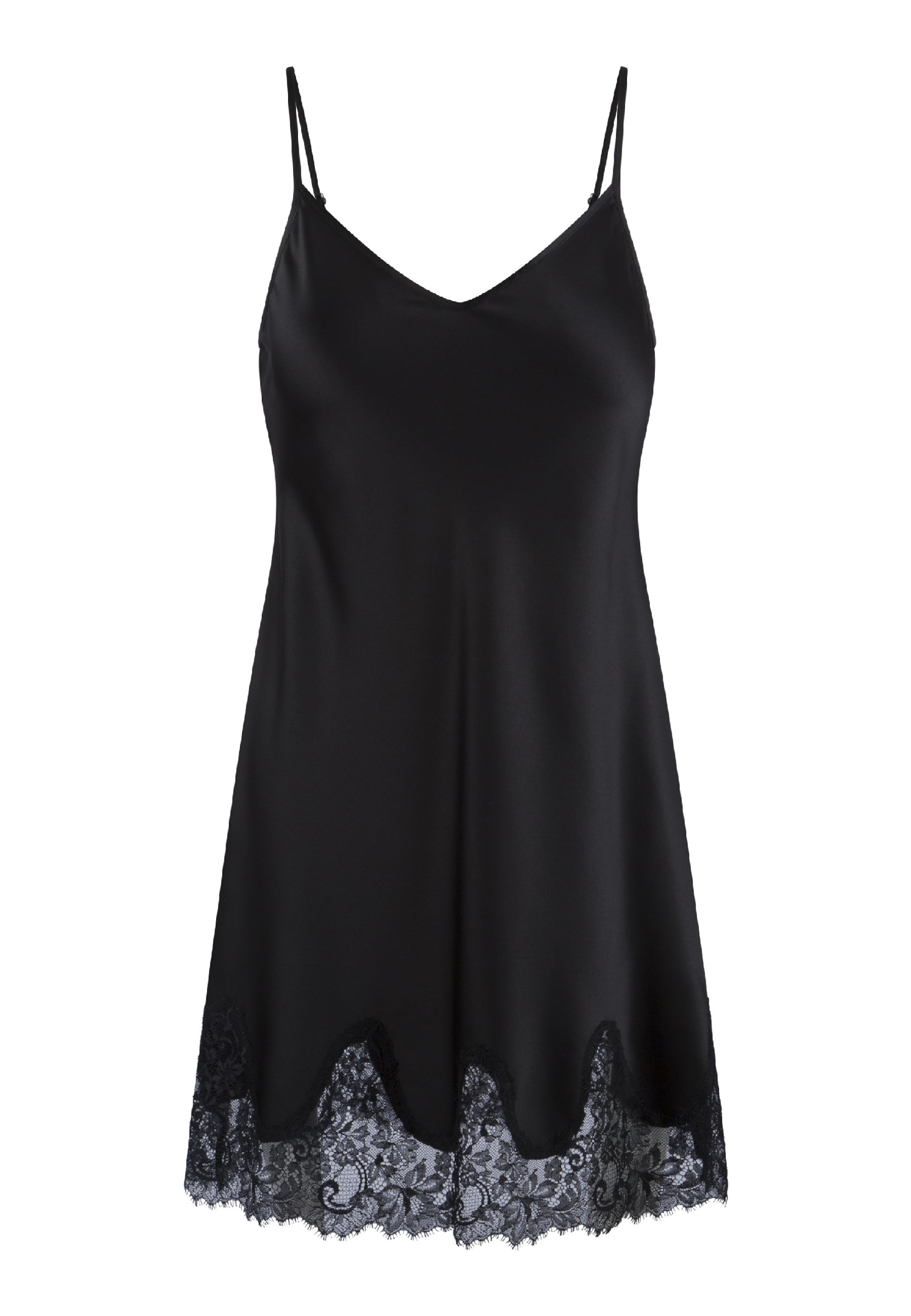 Negligé di LingaDore in nero: frontale