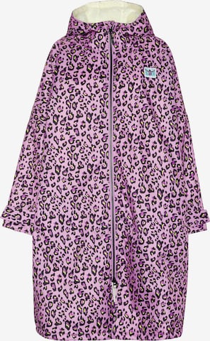 CHIEMSEE Short Bathrobe in Purple: front