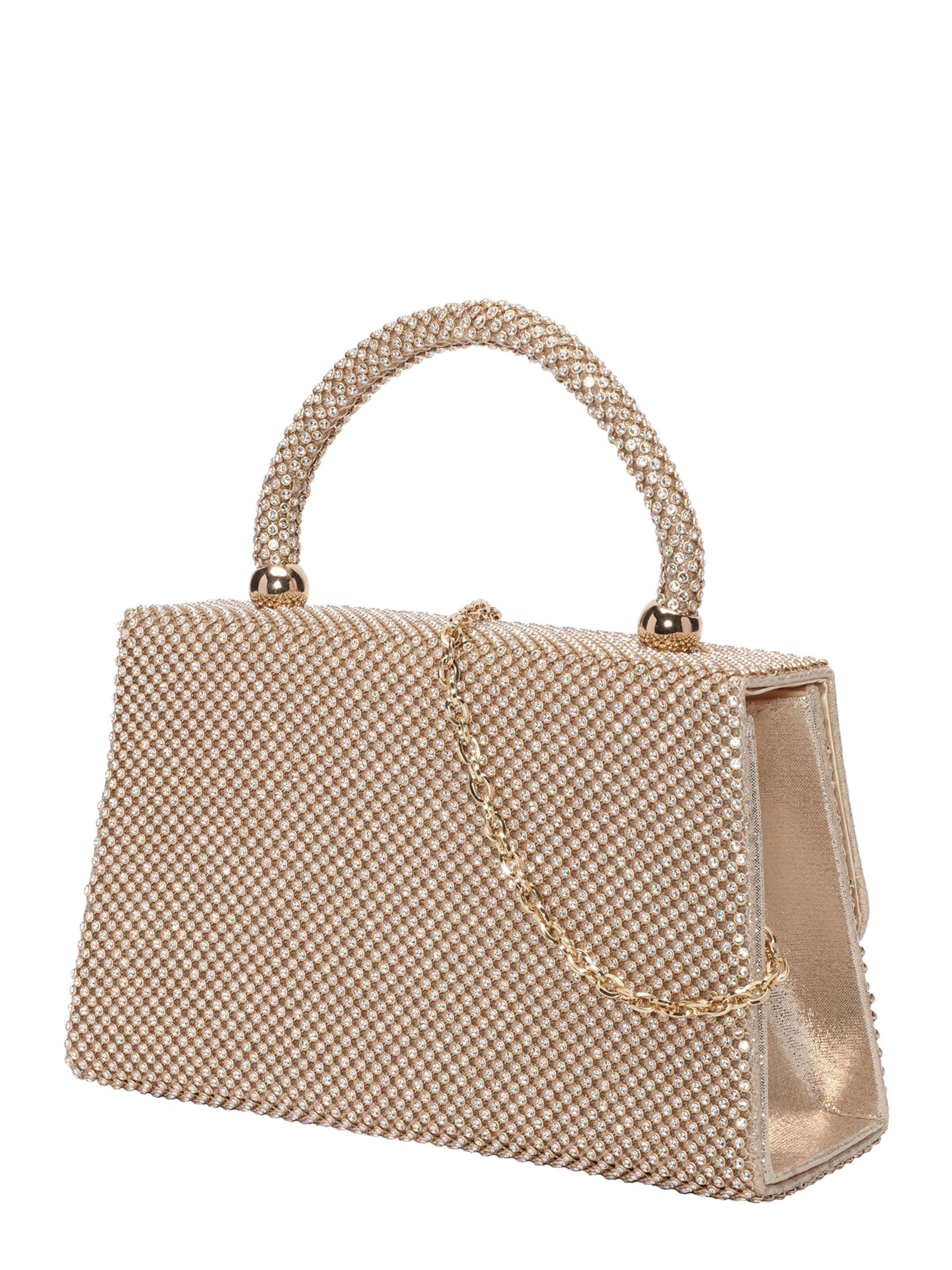 Pochette mascara en or