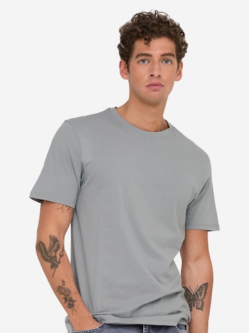 Only & Sons Shirt 'MAX' in Grey