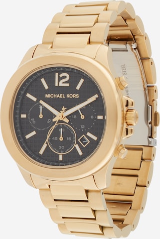 Montre à affichage analogique 'SAGE' Michael Kors en or : devant