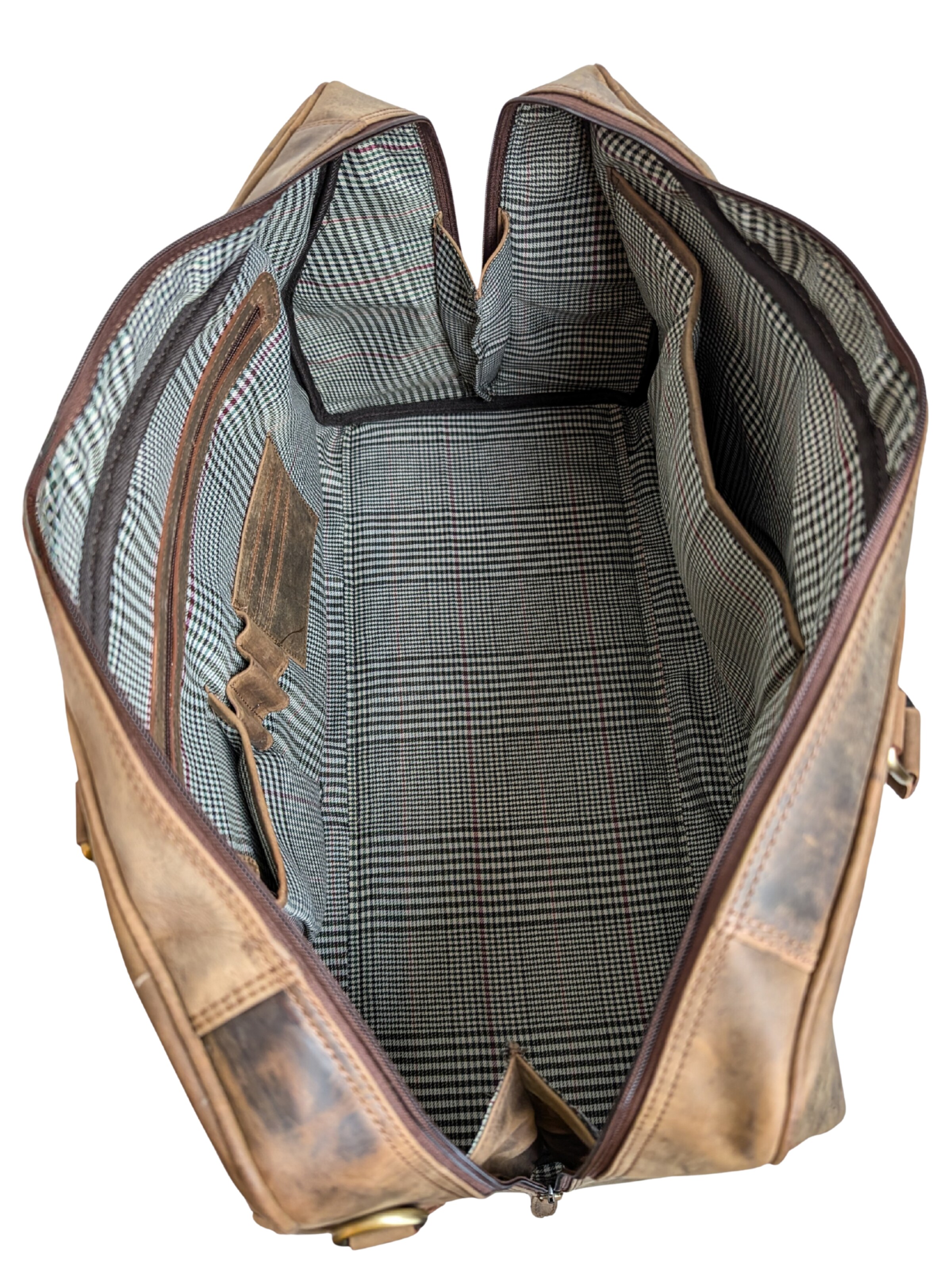 Ella Eisvogel Weekender in Brown