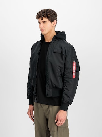 ALPHA INDUSTRIES Between-Season Jacket 'MA-1 ZH' in Black