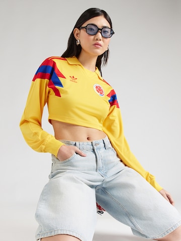 ADIDAS ORIGINALS Футболка 'COLOMBIA' в Желтый: спереди