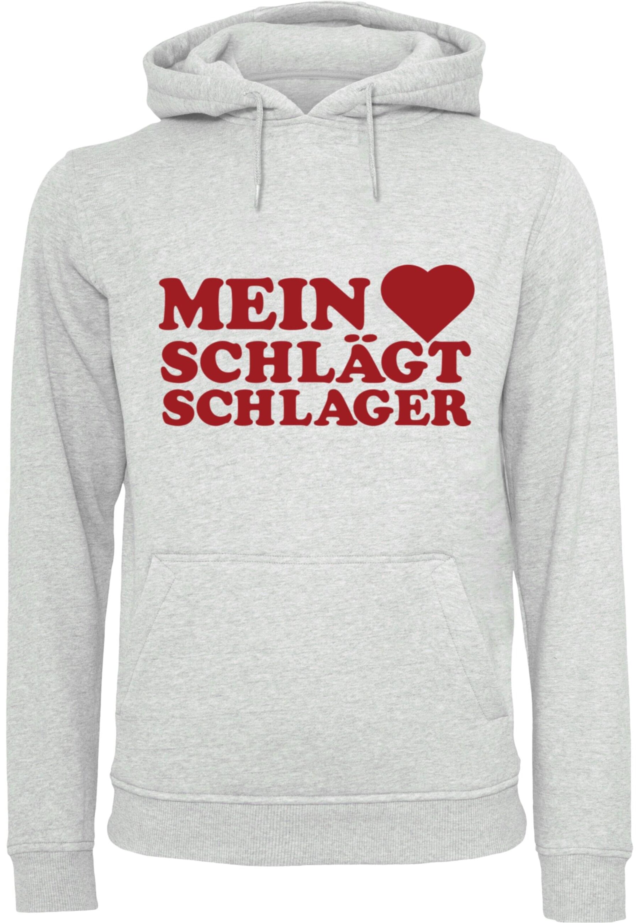 Merchcode Sweatshirt in Grey: front