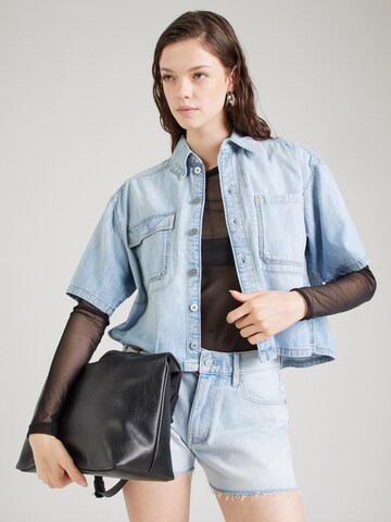 Chemisier 'Remix' G-STAR en bleu : devant