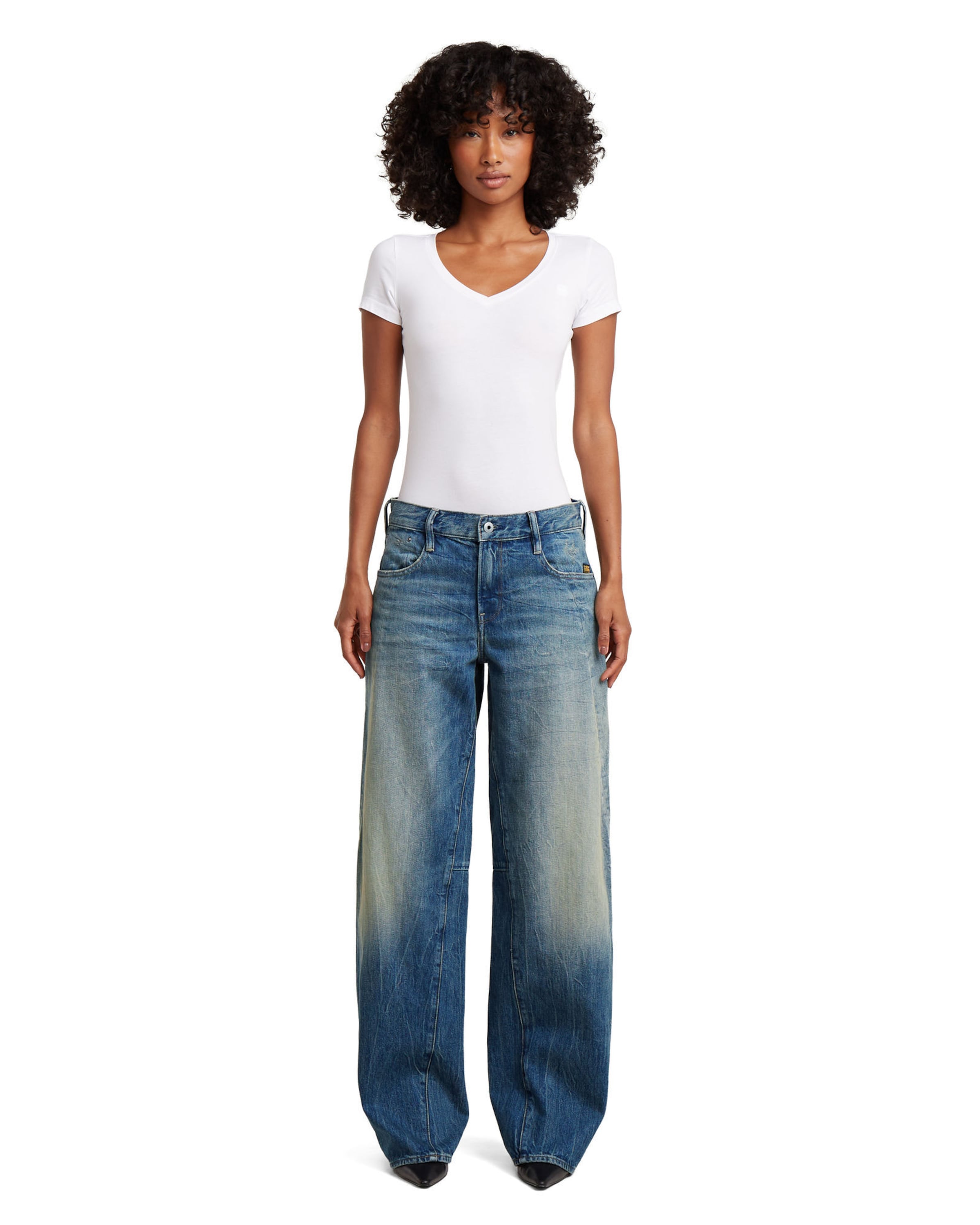 G-STAR Loosefit Jeans 'Contor Loose Jeans' in Blau