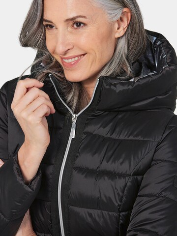 Goldner Jacke in Schwarz