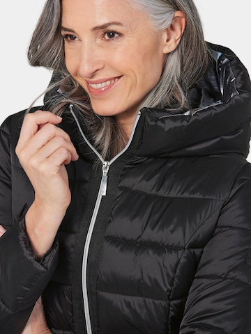 Goldner Jacke in Schwarz