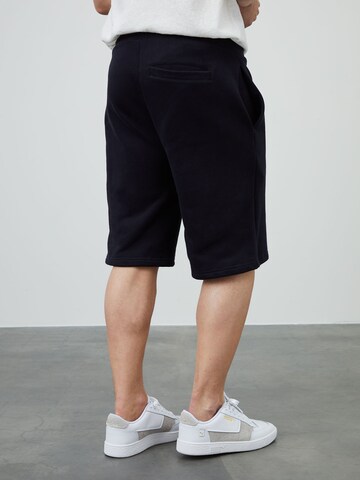 DAN FOX APPAREL Regular Pants 'Tino' in Black