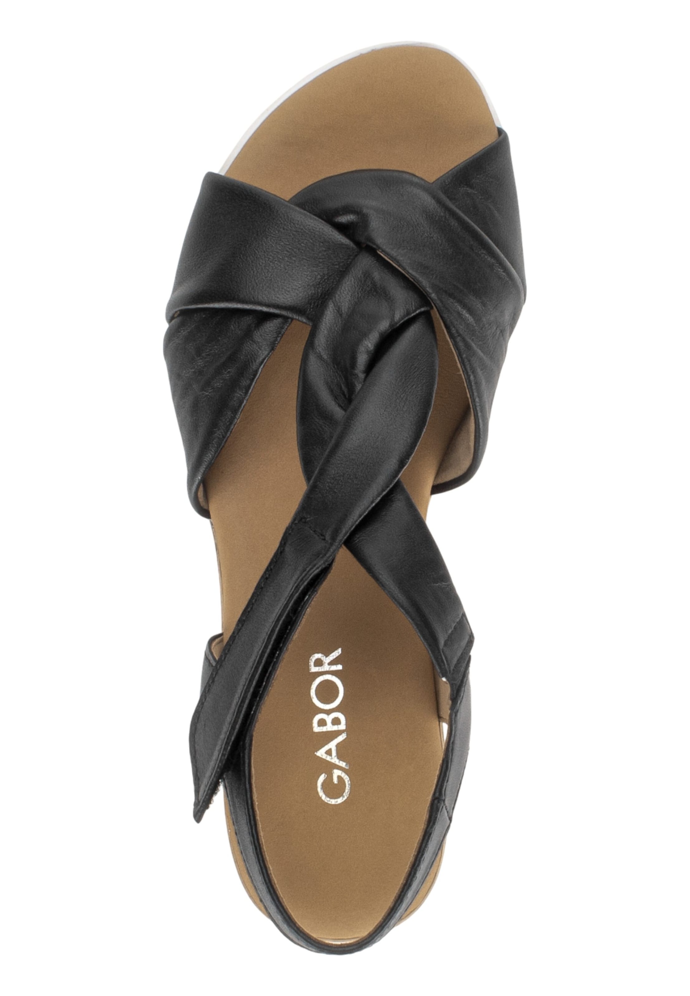 GABOR Sandals in Black