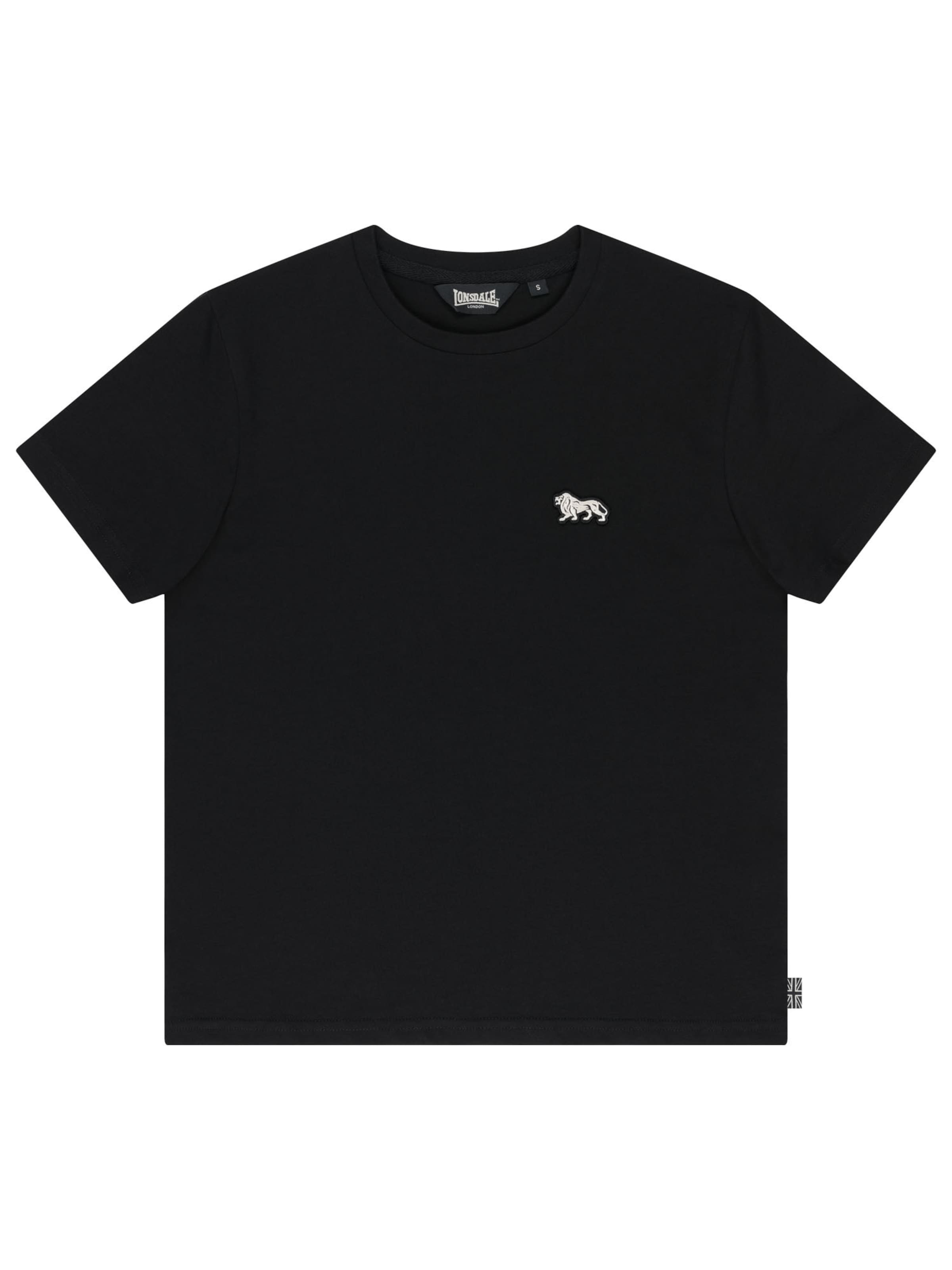 LONSDALE Shirts 'Crudwell' i sort: forside