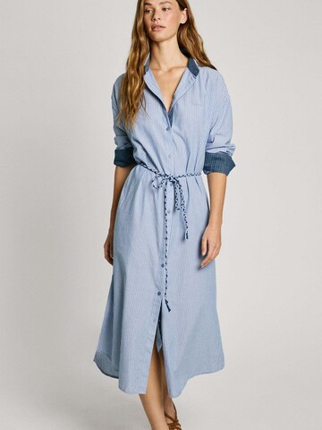 Pepe Jeans Shirt dress 'Dawa' in Blue