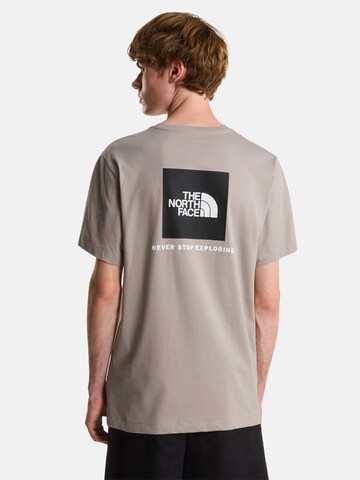 THE NORTH FACE - Camiseta 'Evolution Box NSE' en gris: frente