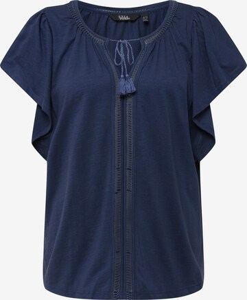 Ulla Popken Shirt in Blue: front