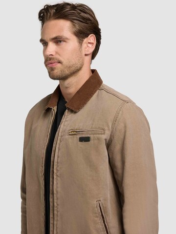 Geacă de primăvară-toamnă 'Deddy' de la khujo pe maro